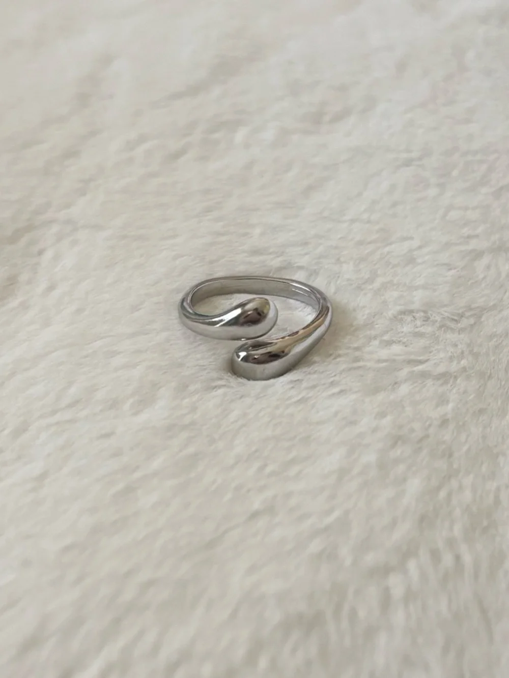 5/$15 🩷 MUST BUNDLE Classic Silver Open-Loop Women's Ring